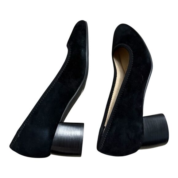 Earth Women's Rellia Black Suede Slip-on Flats Size 8 - Picture 6 of 11